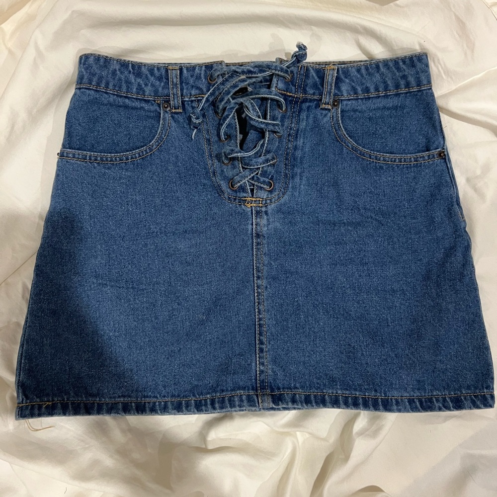 Forever 21 denim skirt